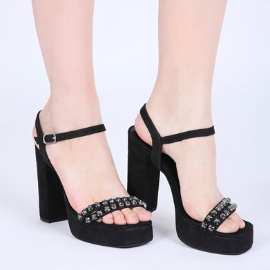Midnight Black Platform Heels – TAO PARIS