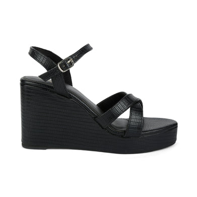 Tao Paris Shadow Black Wedge Sandals – TAO PARIS