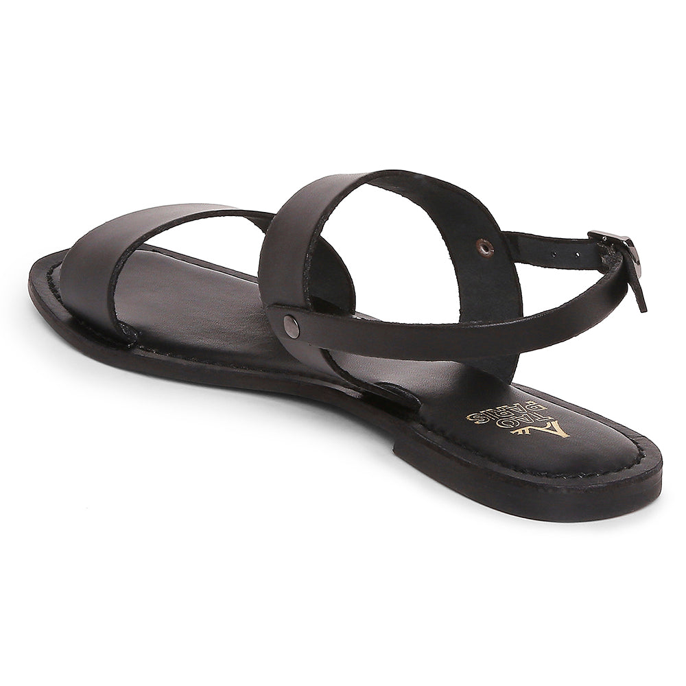 Ancient Greek Sandals Clio Metallic Leather Sandals In Brown | ModeSens